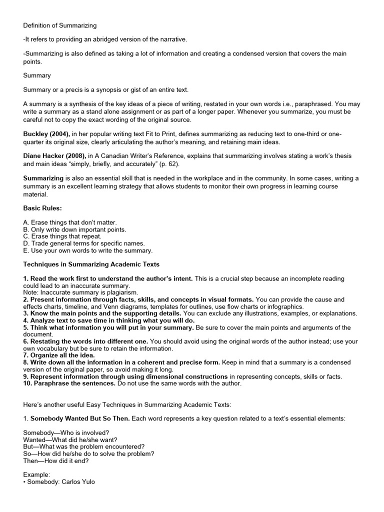 SUMMARY DEFINITION MEANING intelligence overview