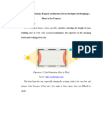 Principles that determine Tropical Architecture - Architropics (To read)