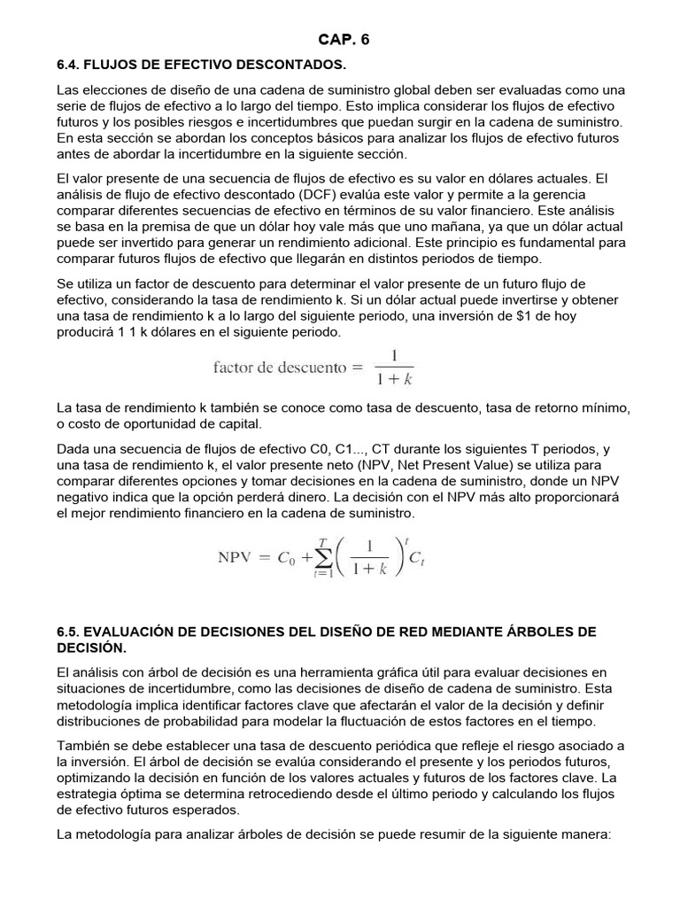 Dise o de redes en la cadena de suministro cap 6 6 4 6 5 6 6 pdf