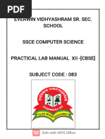 Xii - Practicals 24-25