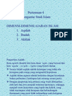 Pertemuan 4 Pengantar Studi Islam