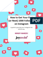 1000 Followers Ebook