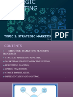 Topic 02 The Strategic Marketing Process