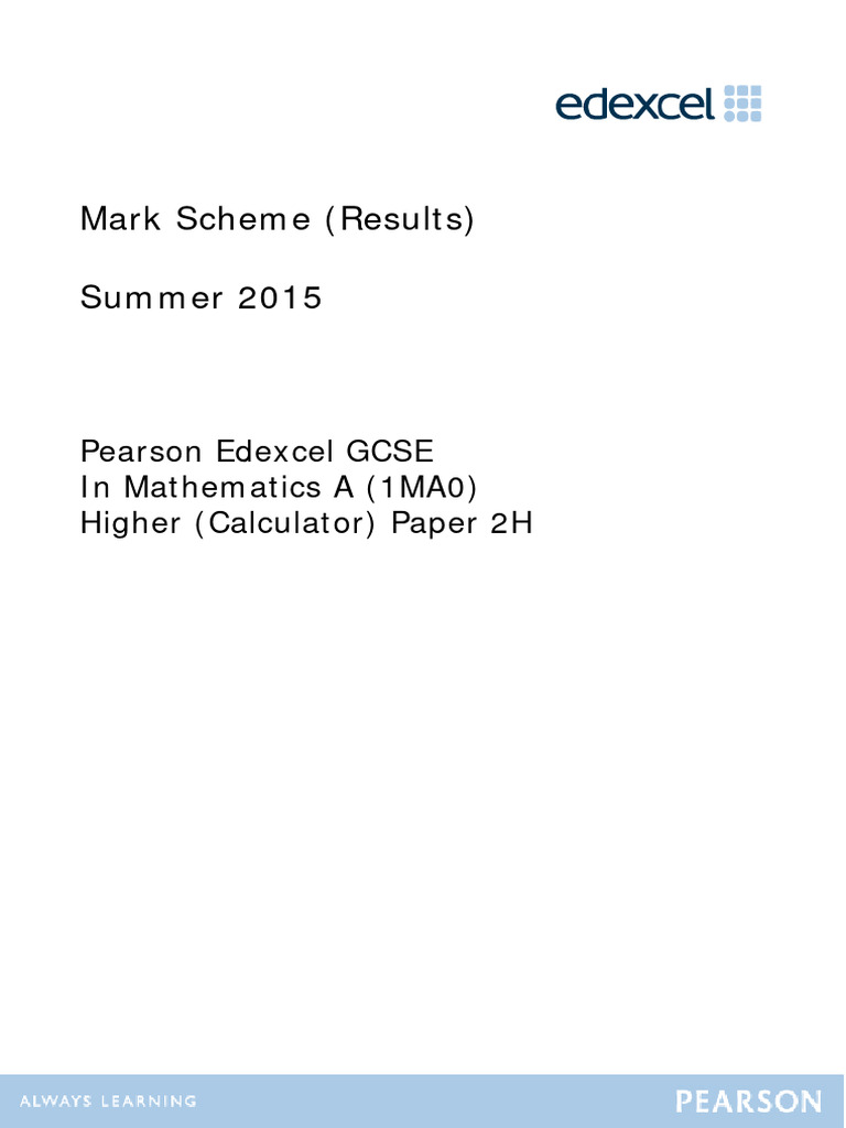 June 2015 Paper 2 Answer Key | PDF