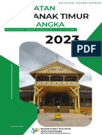 Kecamatan Pontianak Timur Dalam Angka 2023