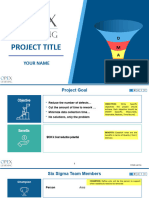 0 - Six Sigma Project Template