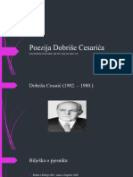 Poezija Dobriše Cesarića