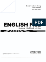English File 3rd Edition Beginners WorkBook