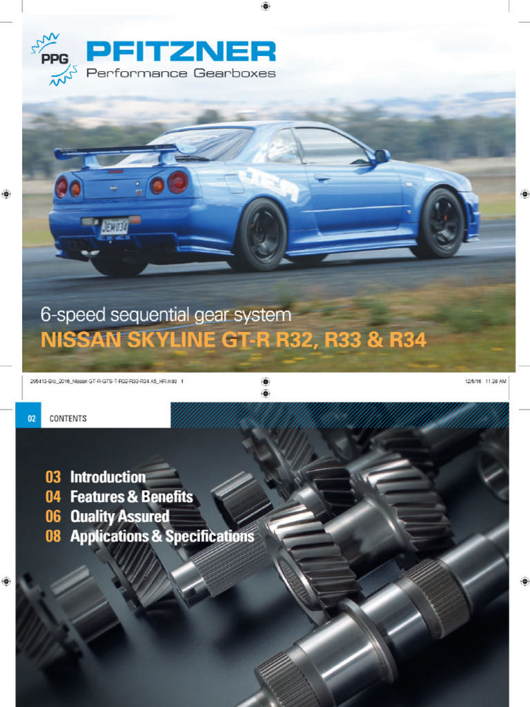 NissaN Skyline GT-R R32, R33 & R34 PDF | PDF