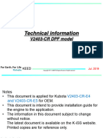 KORD3 19-276 Technical Information For V2403-CR DPF Model