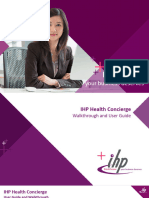 (User Guide) - IHP Health Concierge Mobile Application