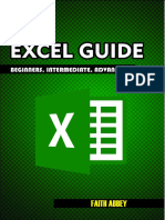 MY EXCEL GUIDE; Beginners, Intermediate, Advanced _ Microsoft Excel