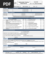 Form-039-Hydrostatic Testing Work Permit