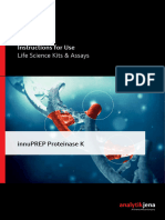 Manual innuPREP Proteinase K en