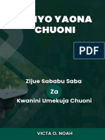 Niliyo Yaona Chuoni