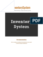 InventorySystem docs