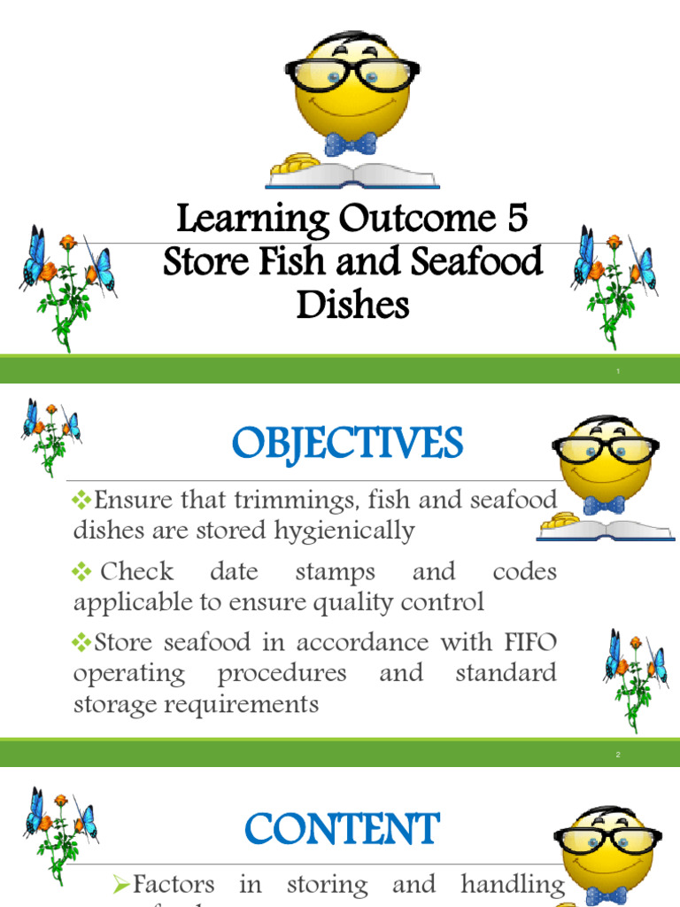 Seafood Handling and Storage Guidelines | PDF | Seafood | Food Science