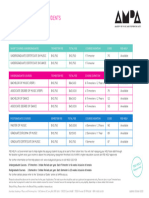 AMPA Fees - Domestic 2024