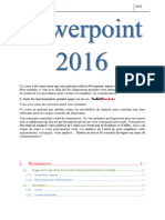 Cours Powerpoint 2016