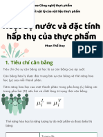 Chương 2 - Hoạt Độ Nước