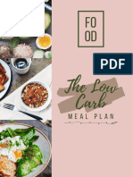 Low Carb Meal Plan 30 Day Challenge