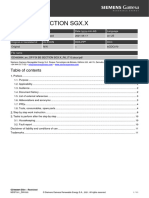 Op Fix Bs Section SGX.X: Work Instruction