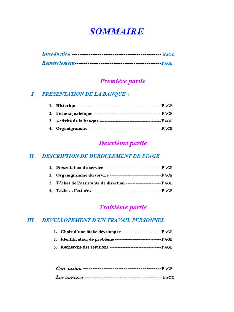 Rapport de stage à l'ATB | PDF | Gestion des ressources humaines ...