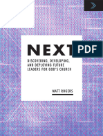 Next - Discovering, Developing, and Deploying Future Leaders