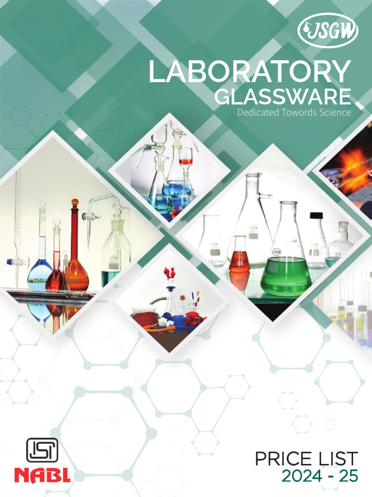 JSGW Laboratory Glassware Price List 2024 | PDF | Gel Electrophoresis