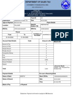 Form 14: RTO Tax Payment Application | PDF