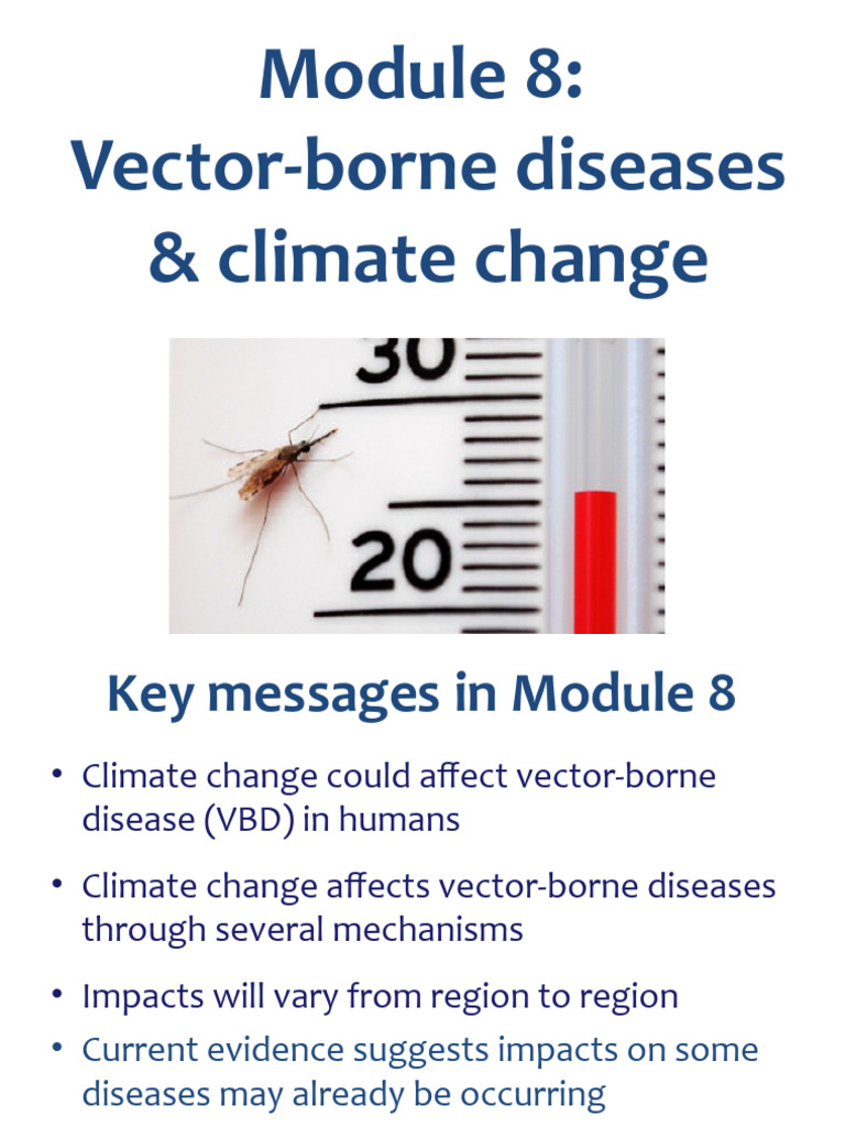 Module 8 Vector Borne Diseases Climate Chang9 Download Free Pdf
