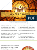 Holy Spirit Hymns 3