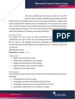 Microsoft Power BI Data Analyst