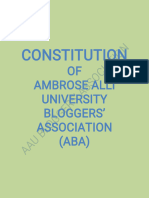 Aba Constitution 2021