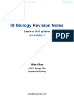 Copia de Full Biology notes (Core + option D)