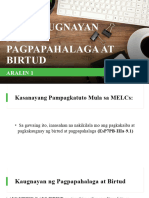 Q3 Lesson 1 Ang Kaugnayan NG Pagpapahalaga at Birtud