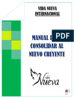 Manual para consolidar al nuevo creyente