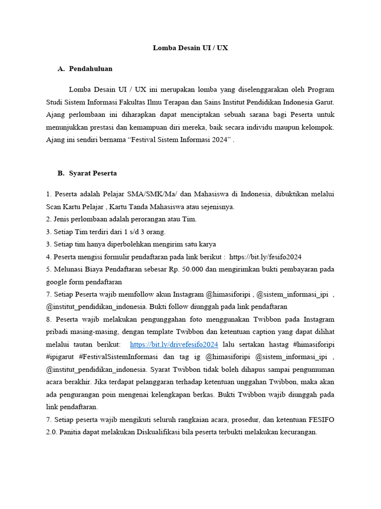 Lomba Desain UI | PDF | Bisnis | Seni