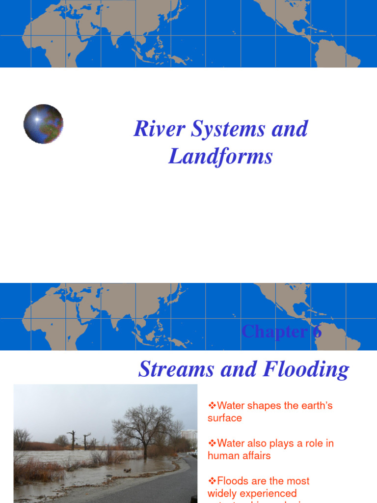 Fluvial System 08 04 Pdf Stream Flood
