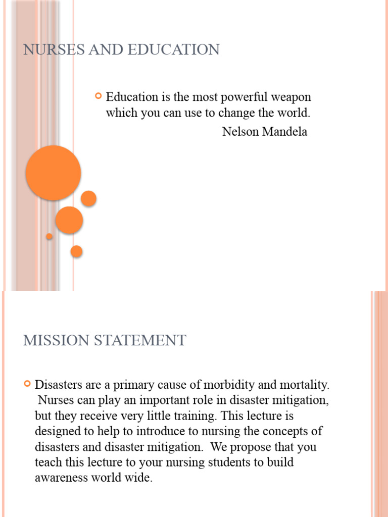 NCM 120 INTRO Disaster Nursing 1 | PDF | Natural Disasters | Emergency ...