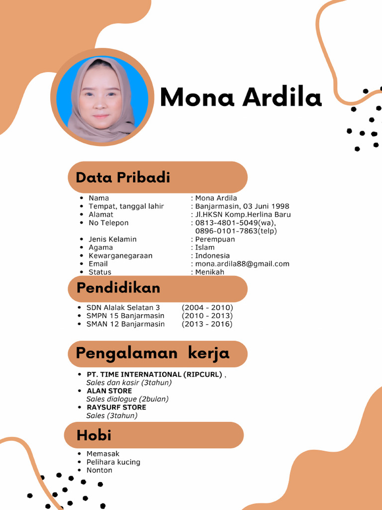 CV. Mona Ardila | PDF