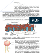 Lesson Handout in Cell Transport