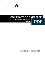Contract of Carriage