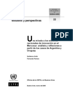 Anllo y Peirano 2005 - SNI Argentina y Uruguay