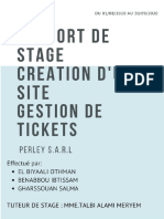 Rapport Stage Gestion Tickets 