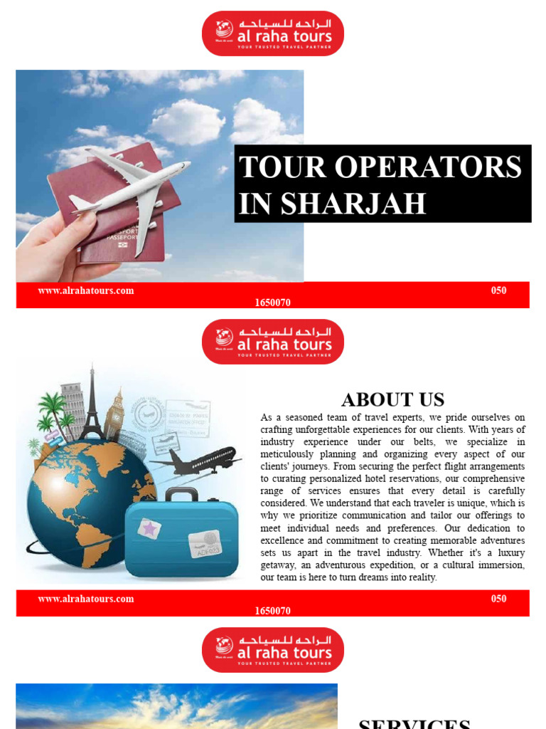 Tour Operators in Sharjah | PDF | Tourism