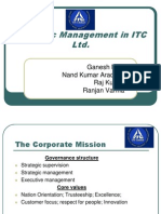 Strategic Management in Itc Ltd 1392