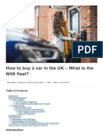 How to Buy a Car in the UK