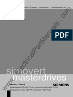 6SE7087-8KP50 - Instrucciones de Servicio SIMOVERT MASTER