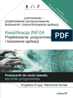 Kwalifikacja Inf 04 Projektowanie Programowanie I Testowanie Aplikacji Czesc 1 Inzynieria Progra Angelika Krupa Weronika Kortas
